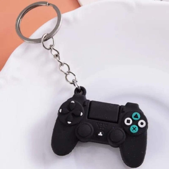 Game Control Rubber 2" x 1.25" Keyring - Picture 2 of 3